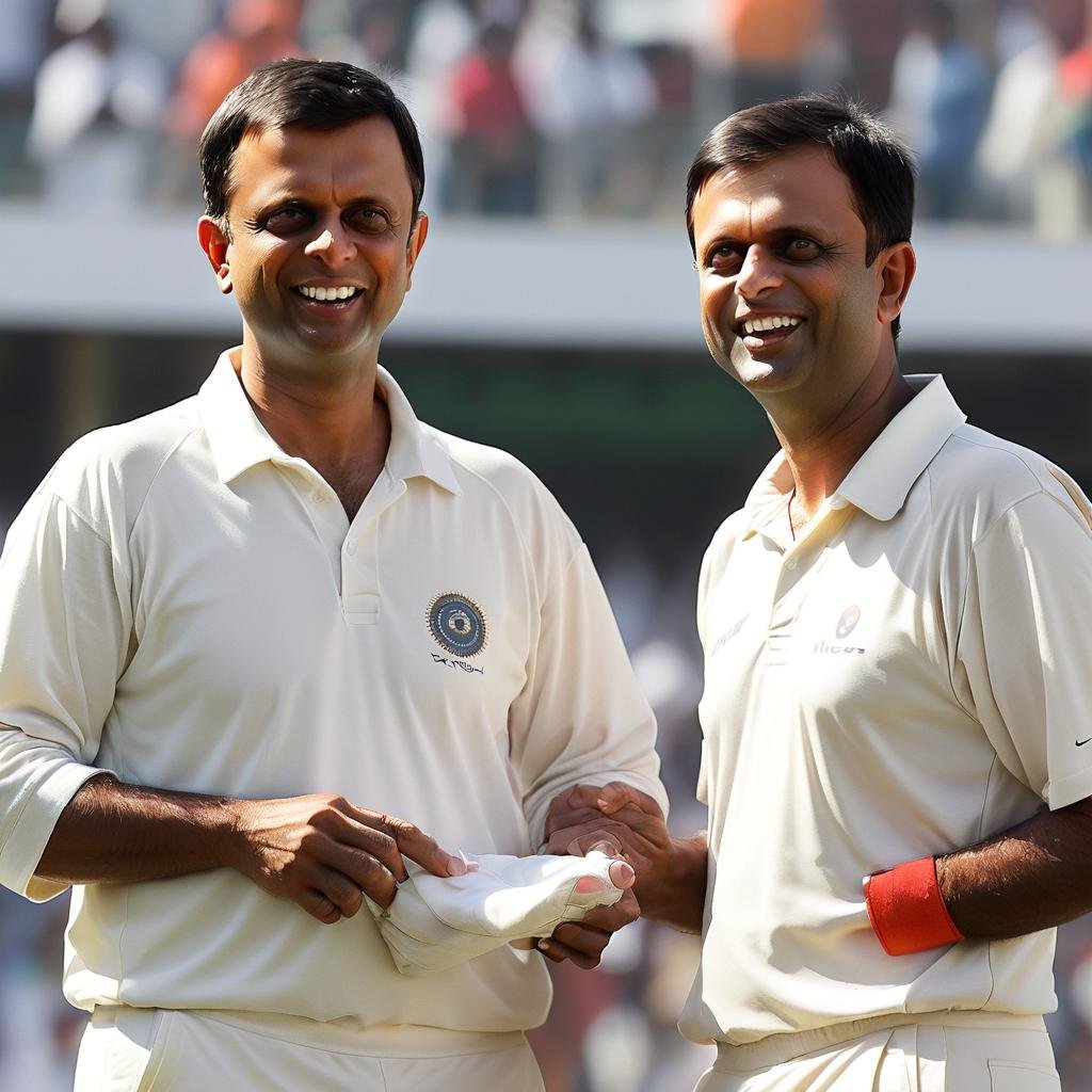 Comparing 2 Cricket Titans: Dravid and Laxman