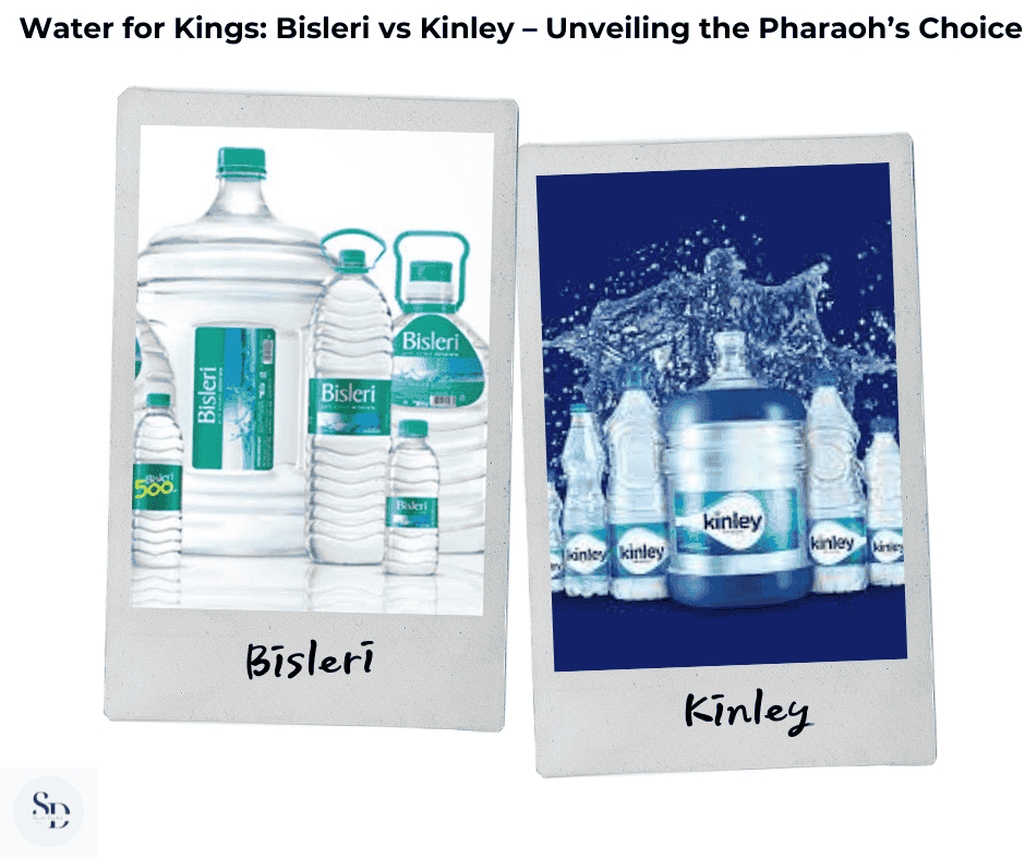 Water for Kings: Bisleri vs Kinley – Unveiling the Pharaoh’s Choice