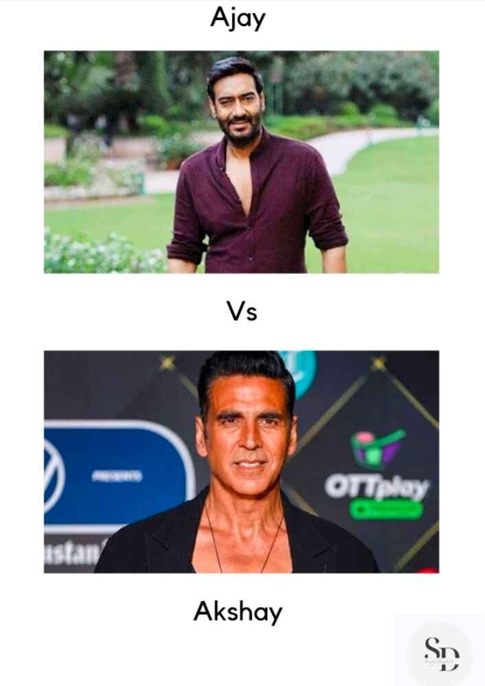 From Khiladi to Singham: A Showdown Between Akshay Kumar and Ajay Devgn