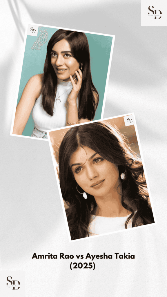 Amrita Rao vs Ayesha Takia (2025)