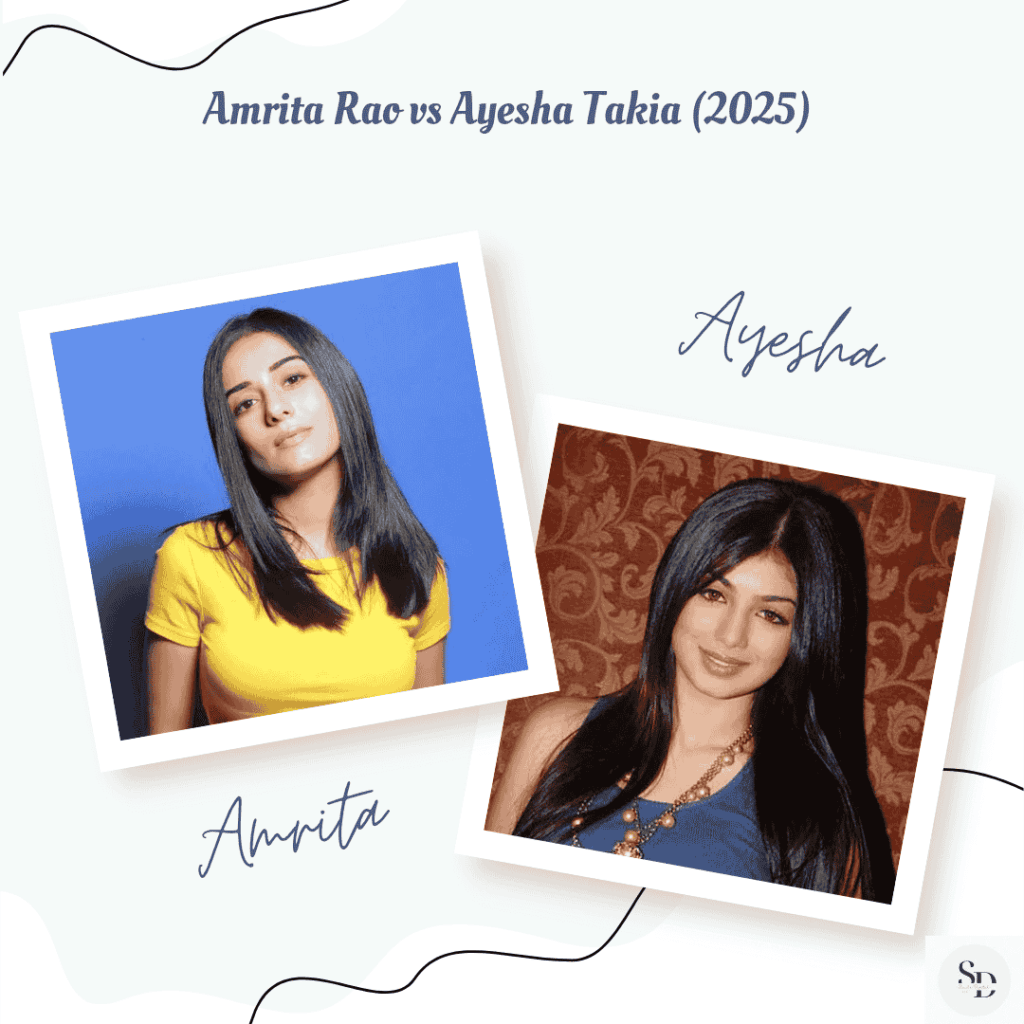 Amrita Rao vs Ayesha Takia (2025)
