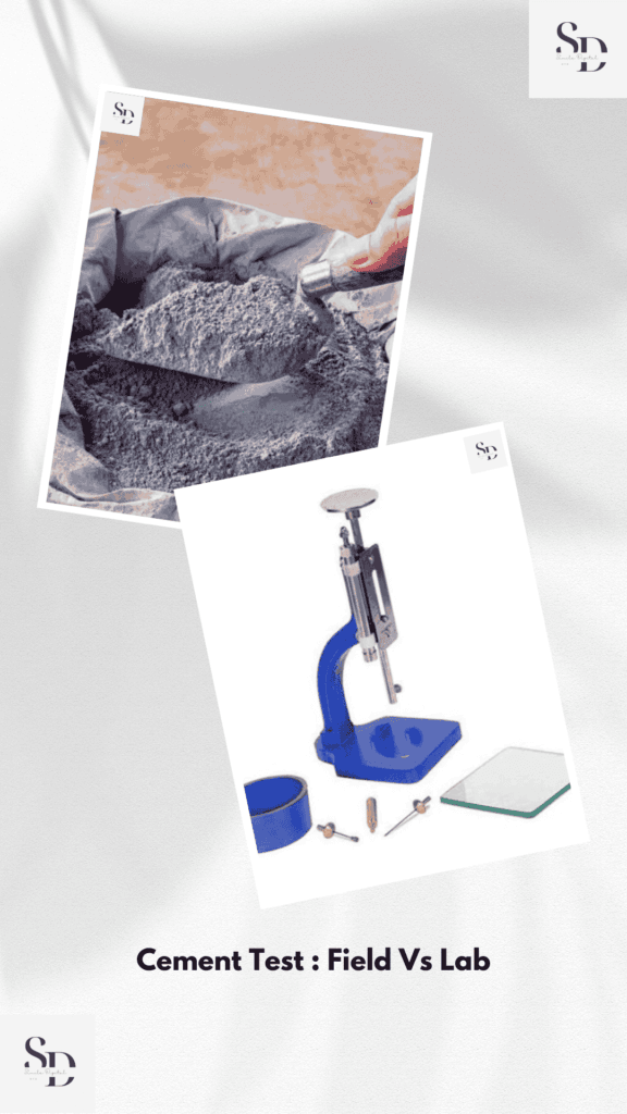 Cement Test : Field Vs Lab