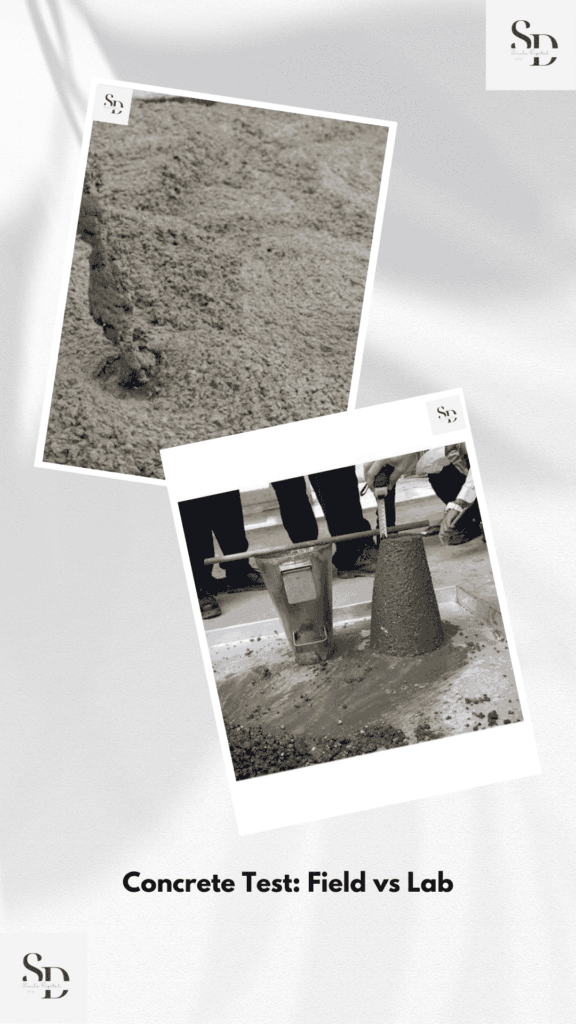 Concrete Test: Field vs Lab