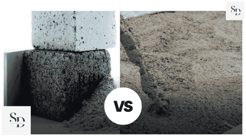 Concrete: DT vs NDT 