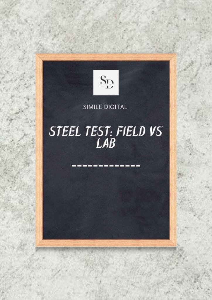 Steel Test: Field vs Lab