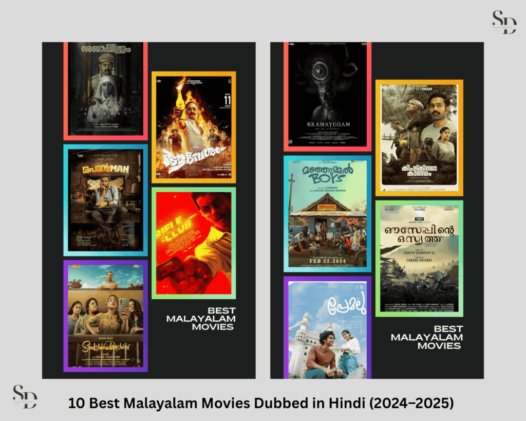 10 Best Malayalam Movies Dubbed in Hindi (24–25)