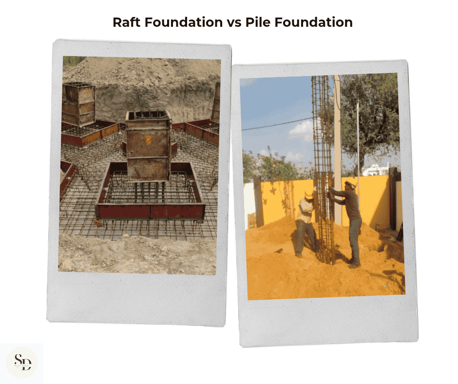 Raft Foundation vs Pile Foundation