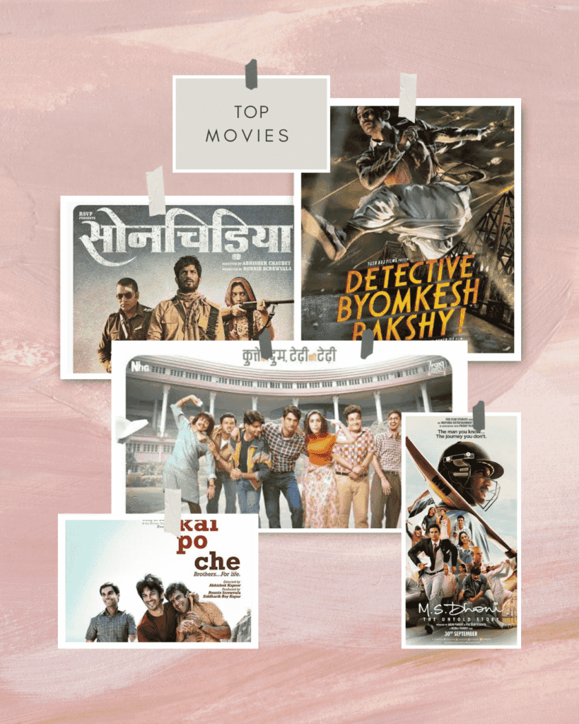 Top 10 Best Movies of Sushant Singh